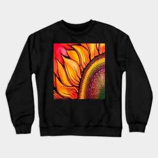 Joyful Bright Sunflower Crewneck Sweatshirt